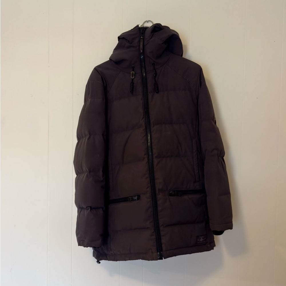 Grey TNA Mountaineering Puffer circa 2016ish